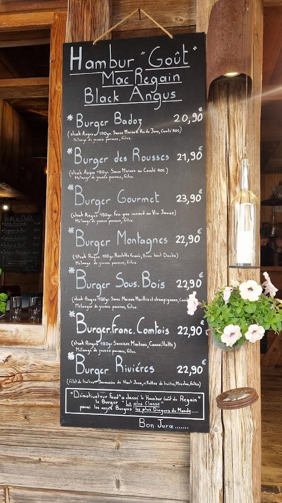 CHALET REGAIN LES ROUSSES - Menu Image 1